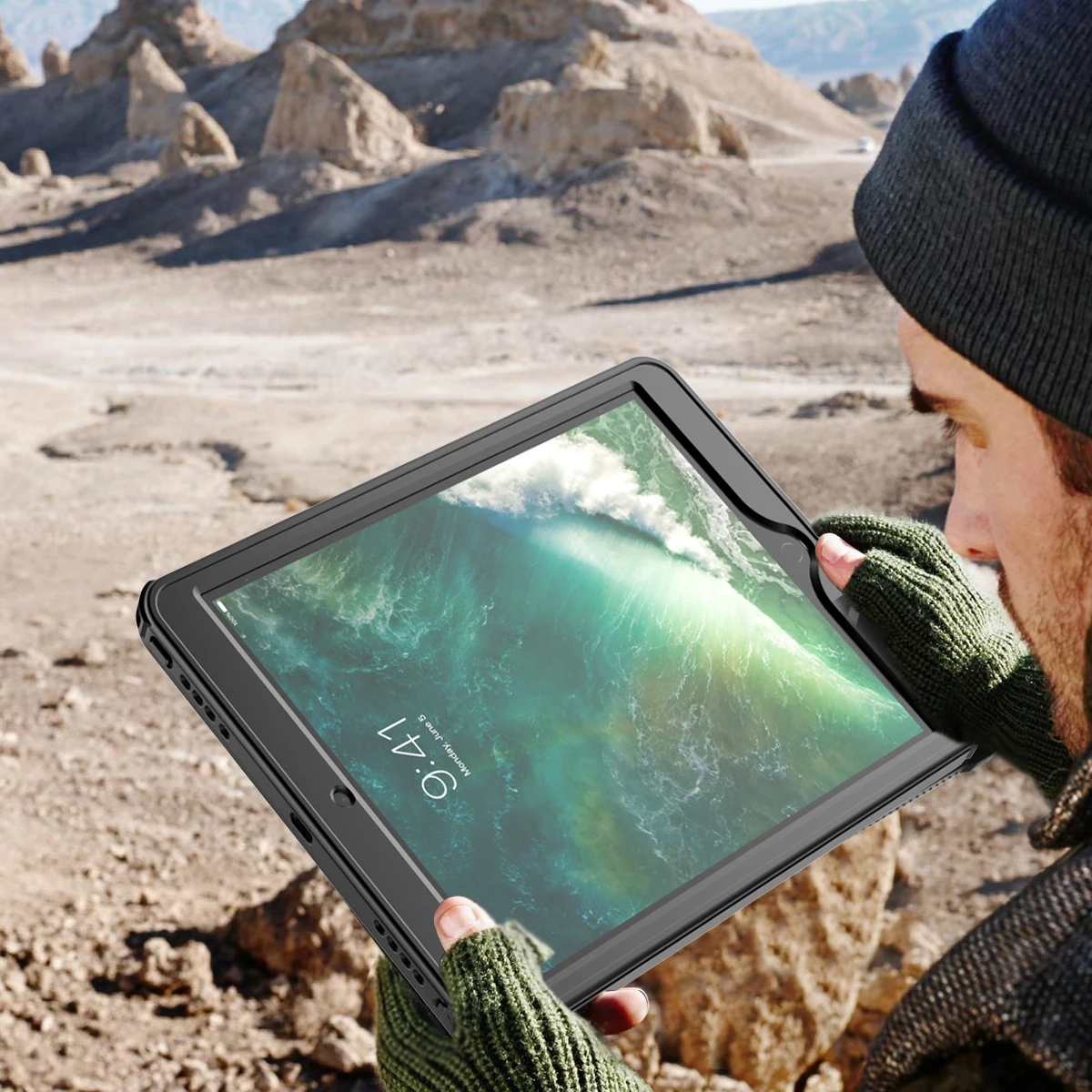 IP68 ударопрочный корпус для iPad Air (2019) 10 5 дюймов Водонепроницаемый устойчивость к