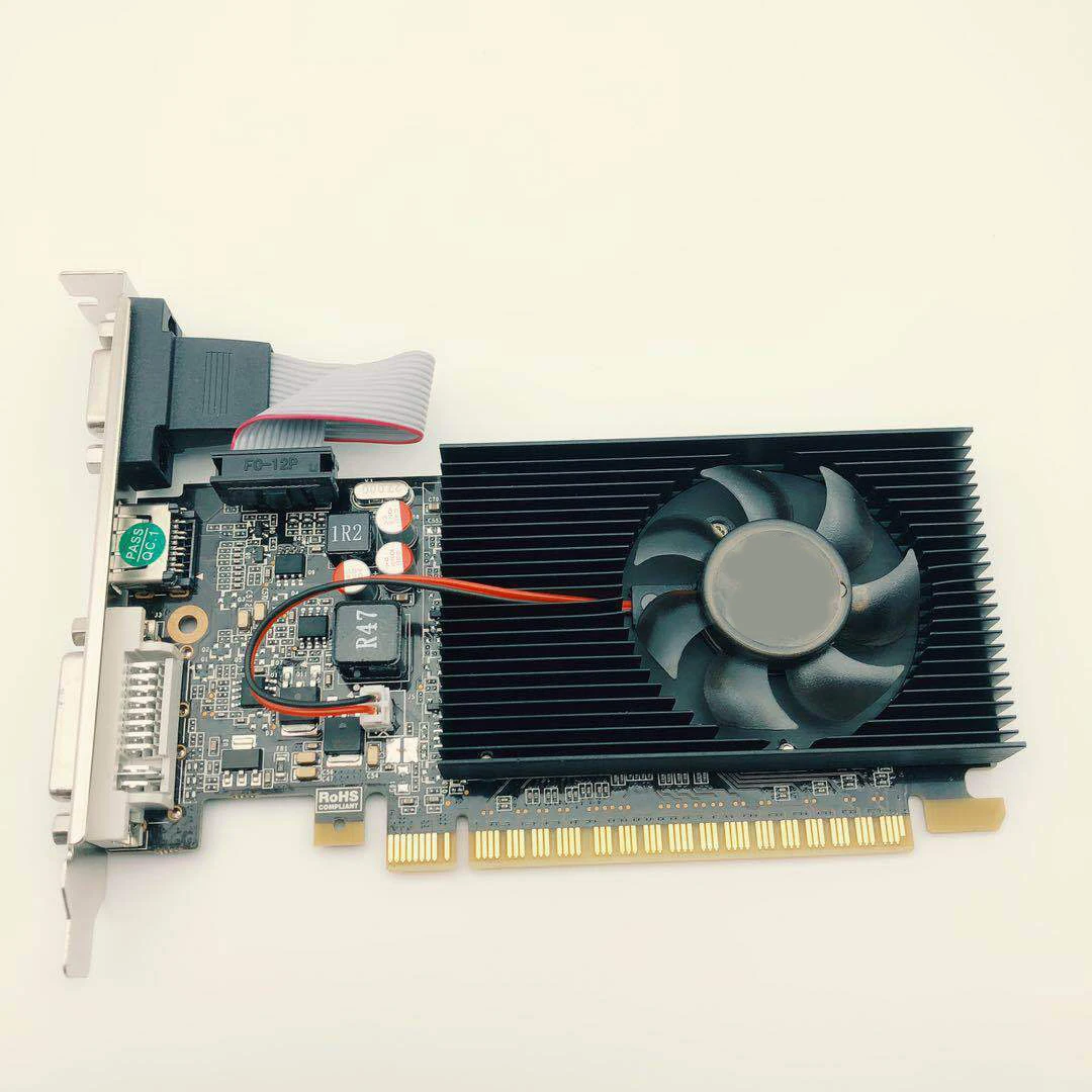 GT710 2G DDR3 desktop нож карточная игра дискретные настольный компьютер ноутбук