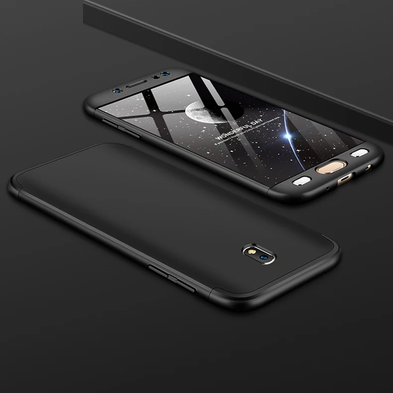 J330 J530 J730 360 градусов полное покрытие ударопрочный жесткий чехол для Samsung Galaxy J3 J5 J7