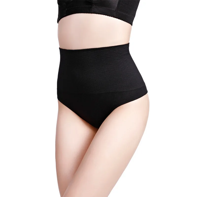 Mode Neue comfortable Frauen Nahtlose Hohe Taille Spitze трусы с высокой талией Однотонные трусы|Женские