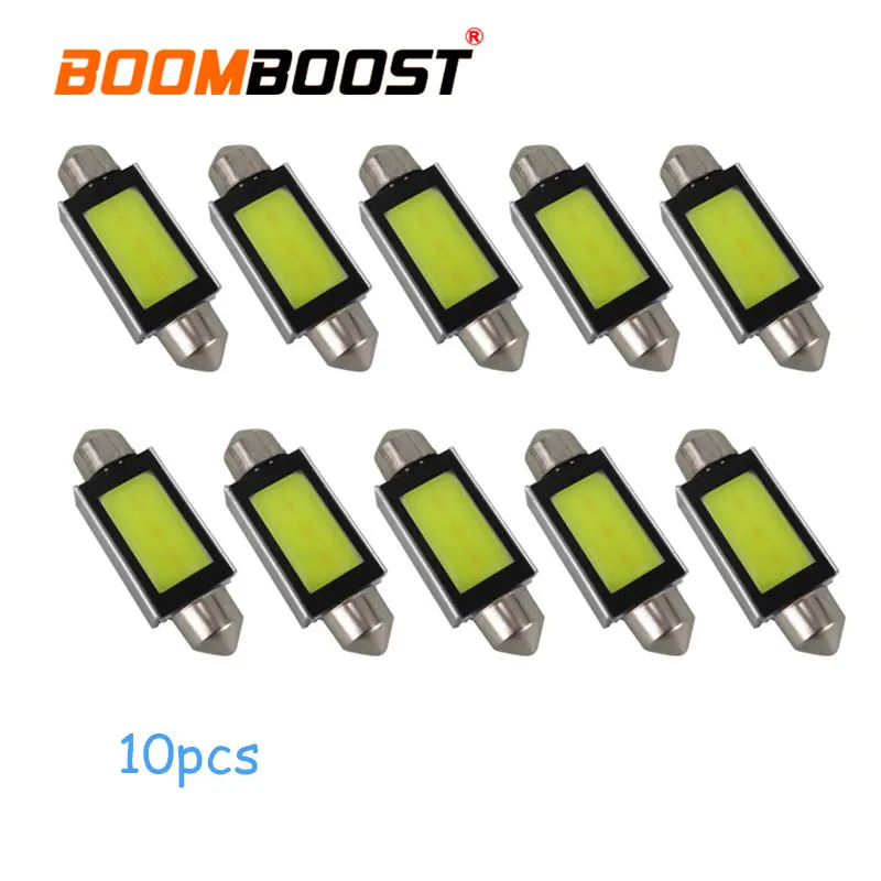 big promotion 41mm 12V 1W COB F-estoon LED Car Bulb Auto Led Light Lamps parking 13 pieces | Headlight Bulbs(LED)