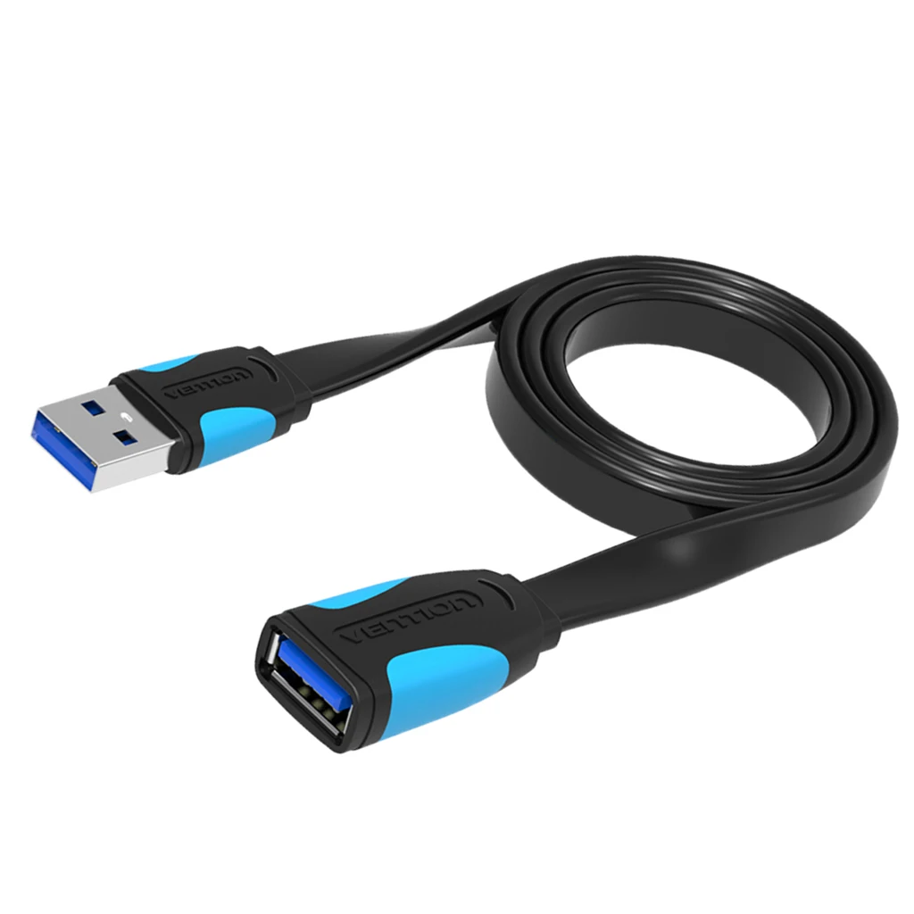 Кабель удлинитель SuperSpeed USB 0 5 тип A штекер гнездо для флэш накопителя MP4