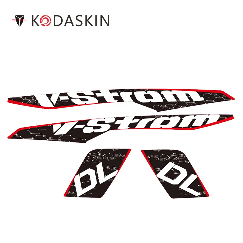 

KODASKIN Motorcycle 2D Fairing Emblem Sticker Decal for SUZUKI DL250 6 colors can choose