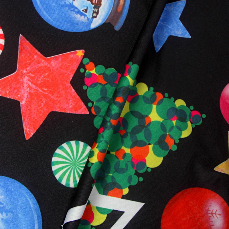 

Winter Casual New Year Christmas Mini Dress Long Sleeve Floral Plus Size Club Dress Clothes Femme O-neck Ladies Dresses 50