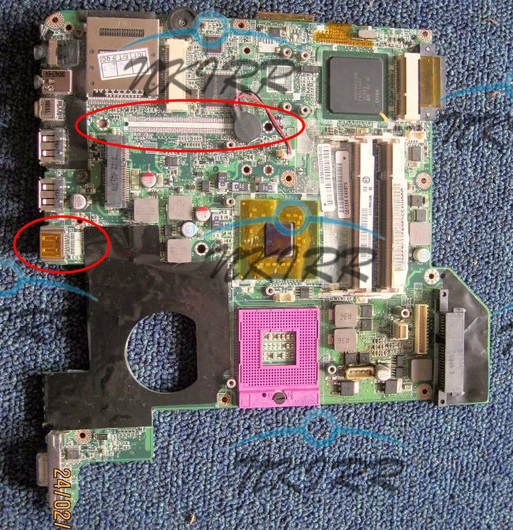 100% рабочий A000027030 A000026860 A000027020 DA0TE1MB8F0 DDR2 S478 материнская плата для Satellite M300 M305 U400 U405