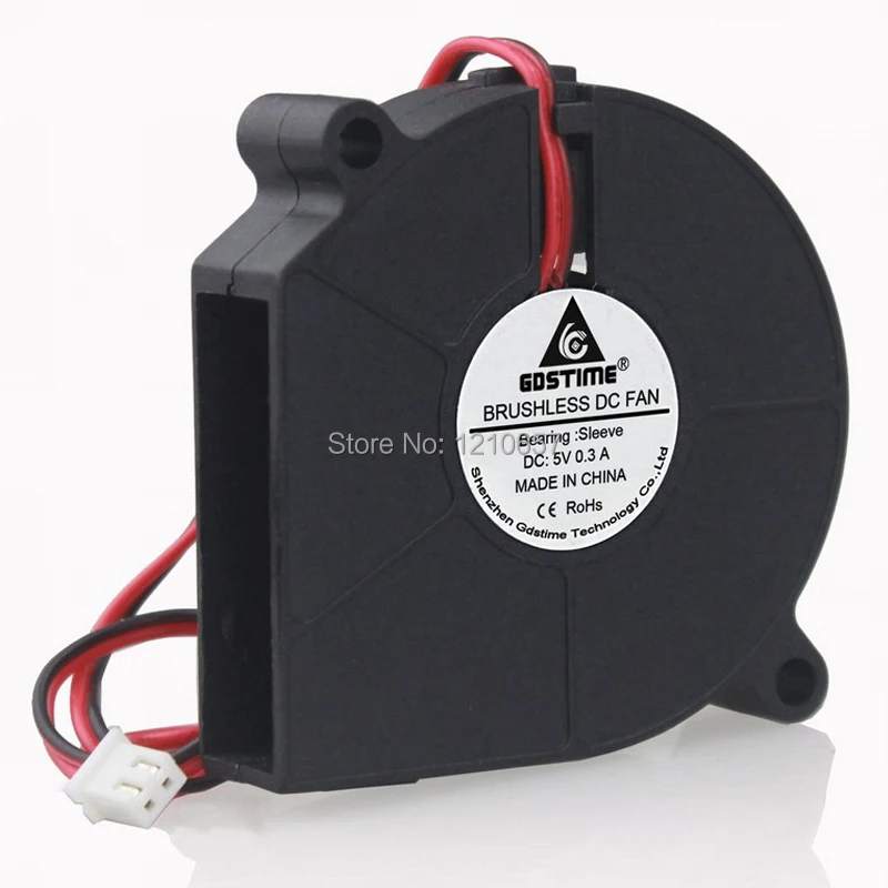 Gdstime 60 мм x 15 6015 DC 5V 2Pin маленький бесщеточный турбоохлаждающий вентилятор |