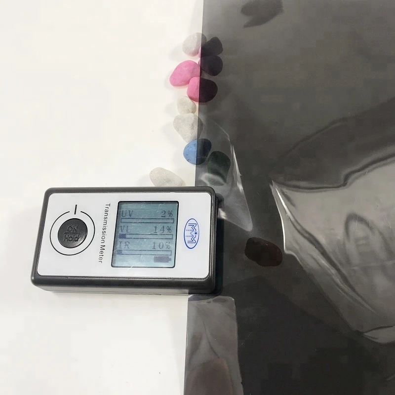 

50cmX300cm Metalized one way vision VLT15% solar control car window film