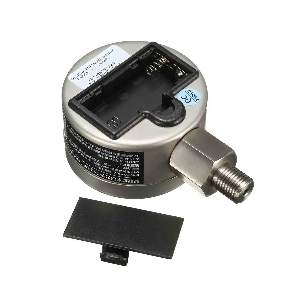 

Digital Hydraulic Pressure Gauge 0-250BAR/25Mpa/3600PSI (G/NPT1/4) -Base Entry