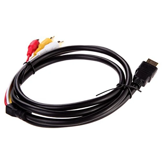 3 RCA кабель для видеокамеры 1 5 м|Кабели HDMI| |