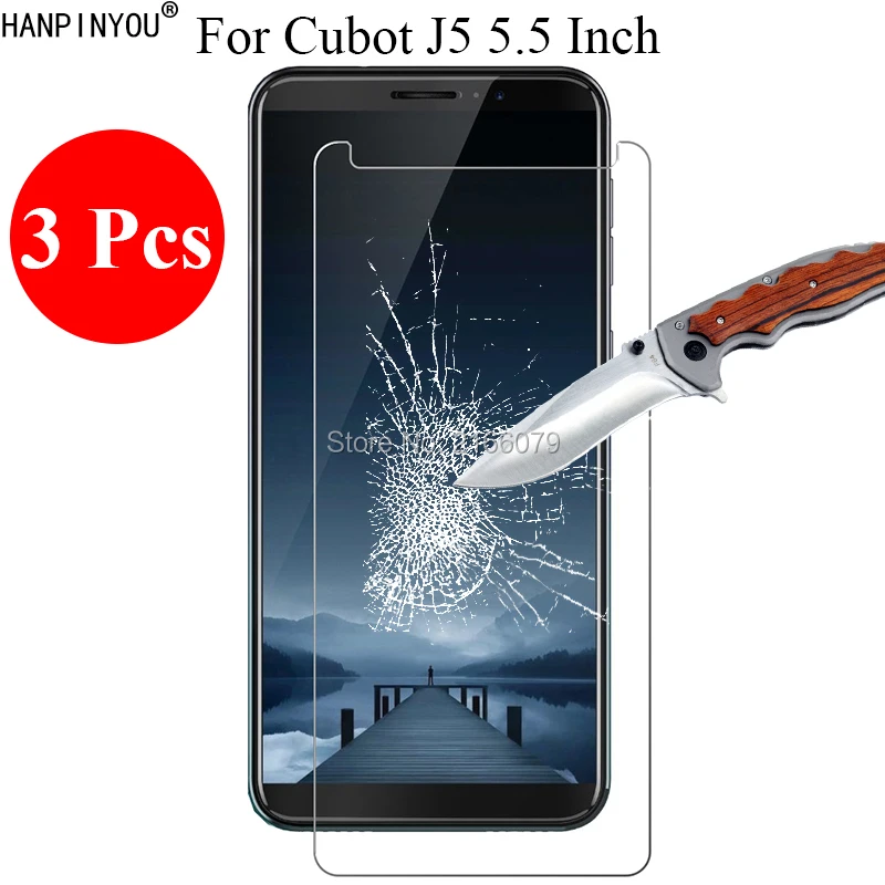 3 шт./лот новинка 9 H 2.5D закаленное стекло Защита экрана для Cubot J5 5 &quot защитная