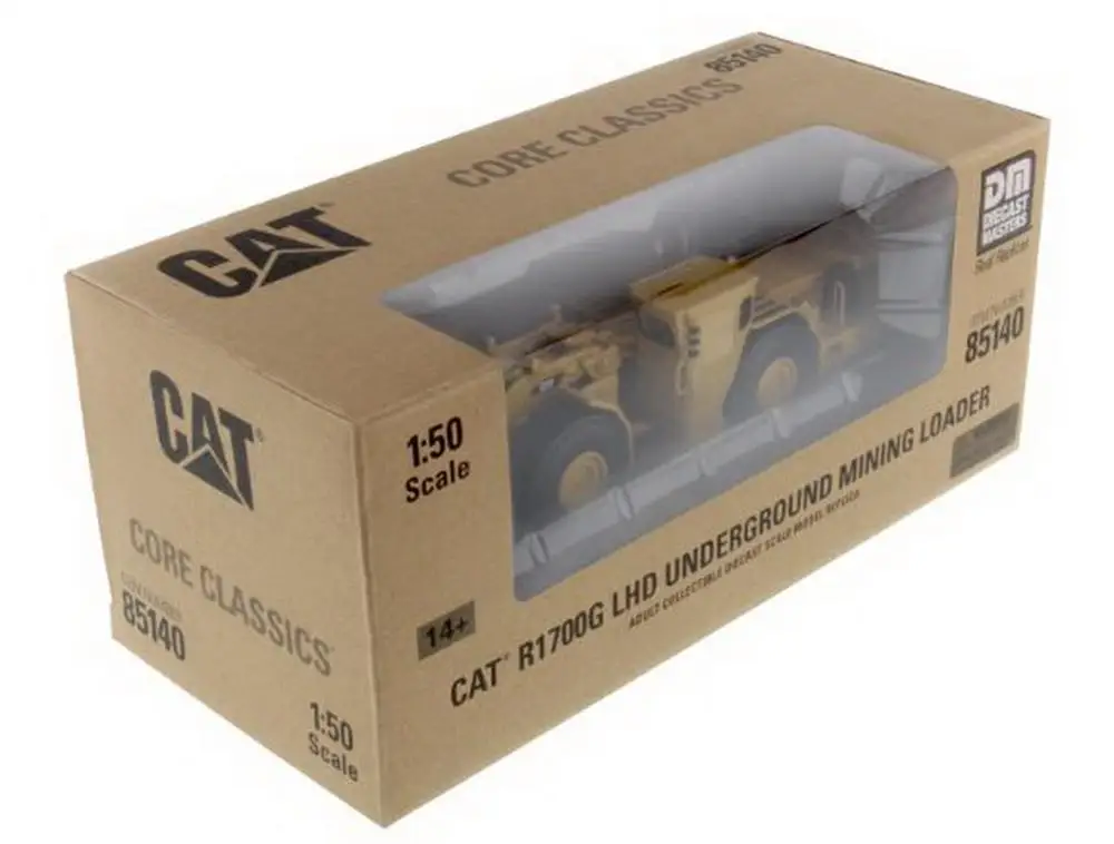Бренд Diecast Masters 1/50 весы Caterpillar Cat R1700G LHD подземный горный погрузчик #85140 |