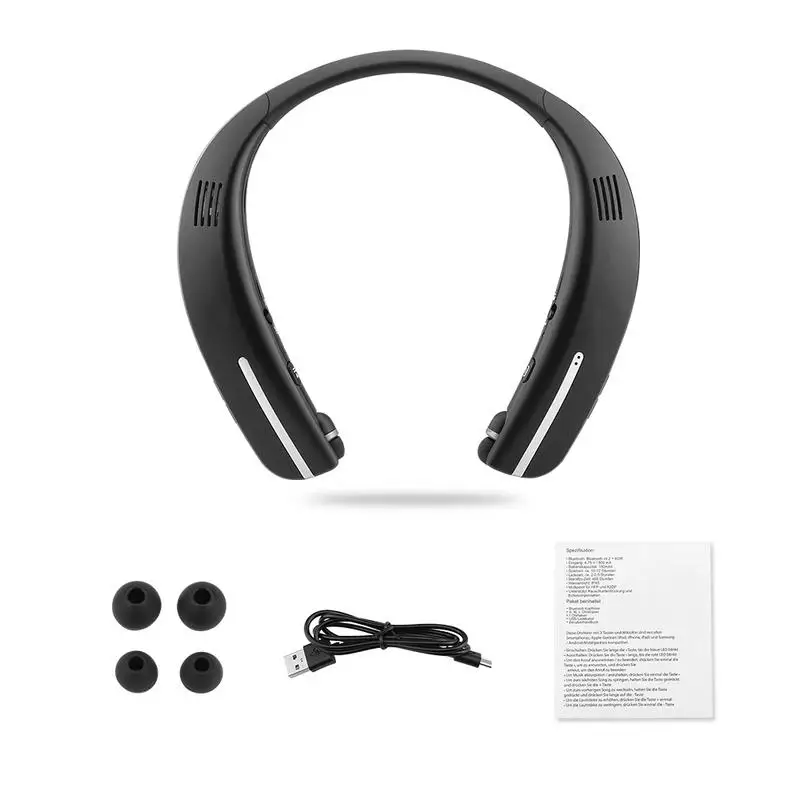 Беспроводной Bluetooth динамик Творческий шеи установлен портативный HD
