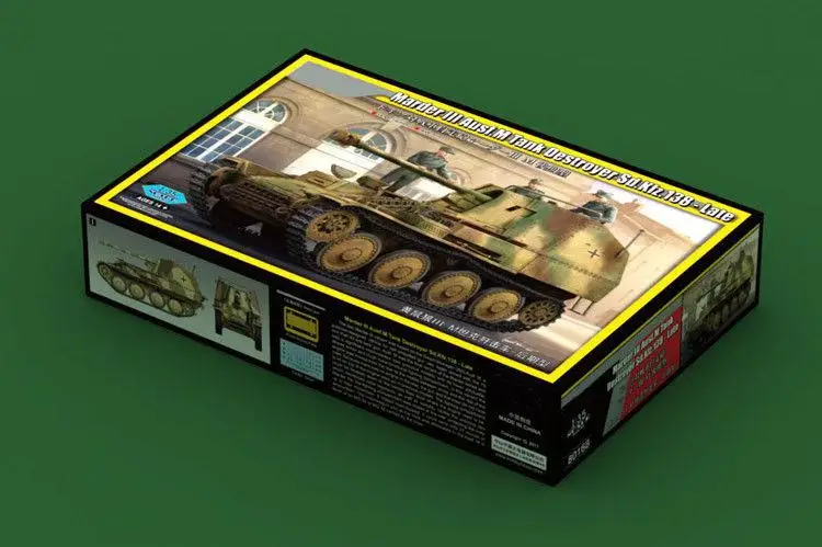 Hobbyboss 1/35 80168 масштаб Marder III Ausf. M Танк Разрушитель Sd. Kfz.138 Late|Наборы для сборки