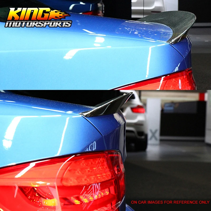 Подходит для 07 13 BMW E92 Coupe 328i 335i M3 Performance High Kick спойлер заднего багажника крыла ABS