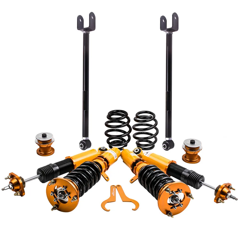 Гоночная подвеска Coilover для BMW E46 3 Series 320i 323i 323 325 328 330 M3 RWD 99 05 с рычагом управления