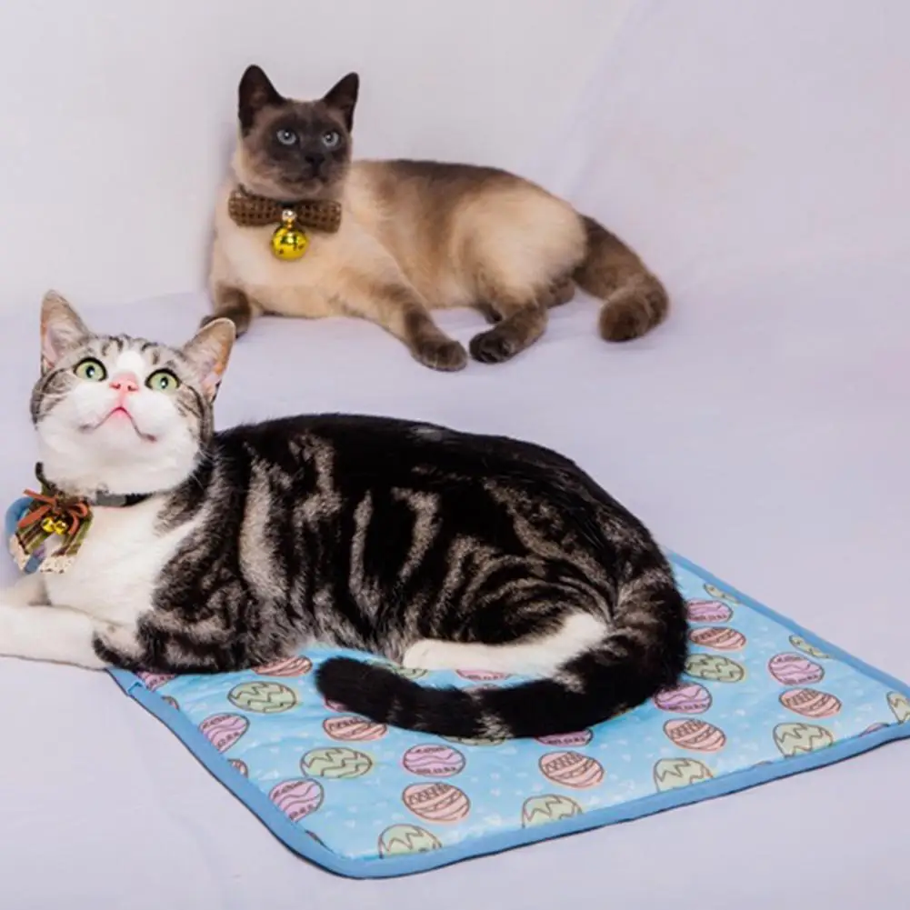 Pet Матрас для собачьей лежанки летние охлаждающая подложка кошка самоохлаждение