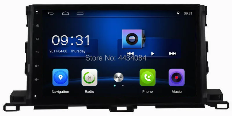 Ouchuangbo Китай naiv Мультимедиа Стерео android 8 1 для Toyota Highlander 2015 Поддержка wifi SWC Bluetooth 1080P