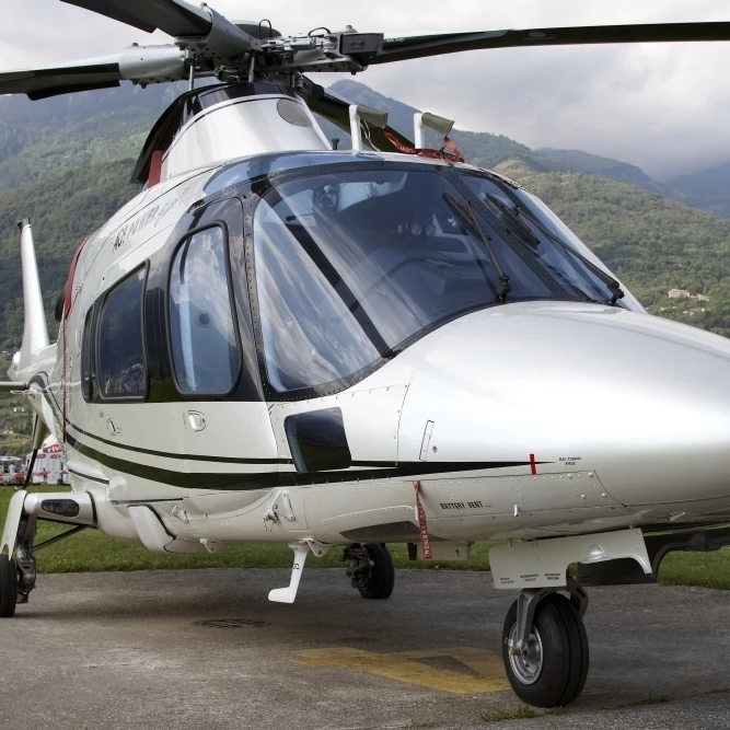 В AgustaWestland A109 Мощность Elite постер с вертолетом печати (34x22)|Таблички и знаки| |