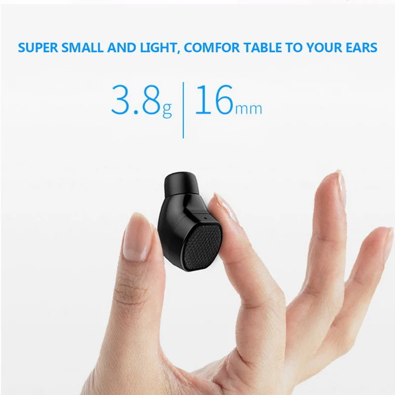 Tws V5.0 Bluetooth Earphone Stereo Wireless Earphones Headset In-ear Earbuds With Microphone Hands-free Calling For Xiaomi Phone |