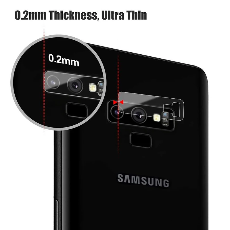 Закаленное стекло для объектива задней камеры samsung Galaxy M20 note 8 9 s8 s9 s10 plus J4 J6 A8 A7 A9 2018