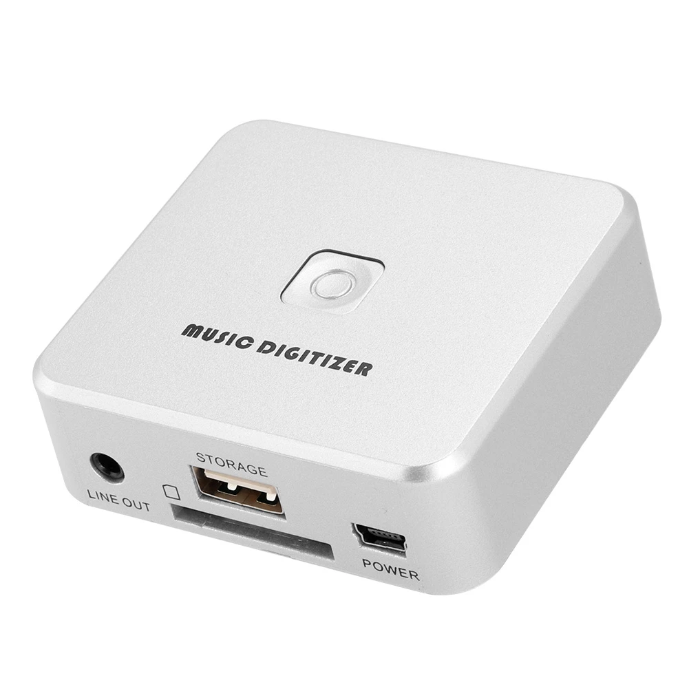 USB аудио карта захвата музыкальный дигитайзер HD плеер рекордер L/R 3 5 US штекер