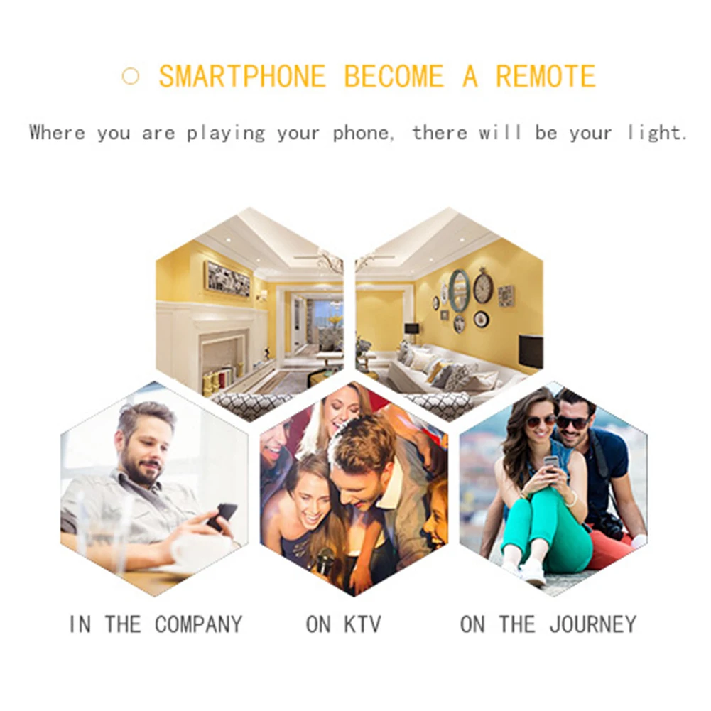 DC 12-24V RGB Controller Remote Multiple Modes WIFI 5 Channels Color Control Light Timing LED Strip Smartphone Music Activation | Лампы и