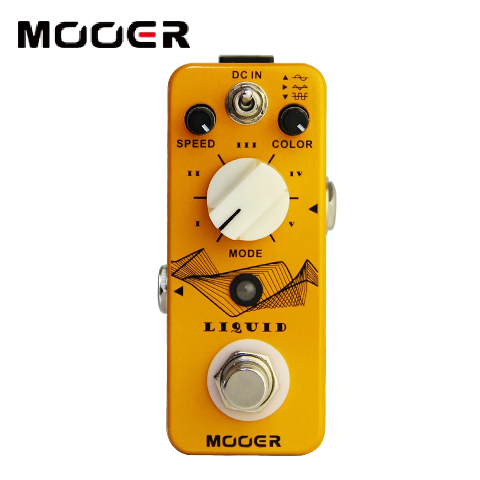 Новинка MOOER Liquid 5 различных фазных эффектов 3 выбираемых типа волновой формы