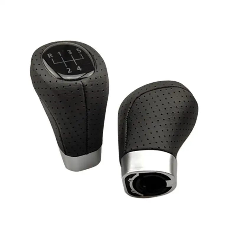Car Interior Supplies 5 6 Speed Gear Shift Knob Real Leather Handball Lever Gaitor For BMW E81 E82 E87 E88 E90 E91 E92 E93 | Автомобили и