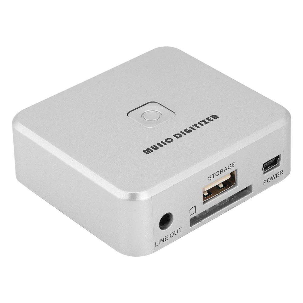 USB аудио карта захвата музыкальный дигитайзер HD плеер рекордер L/R 3 5 US штекер