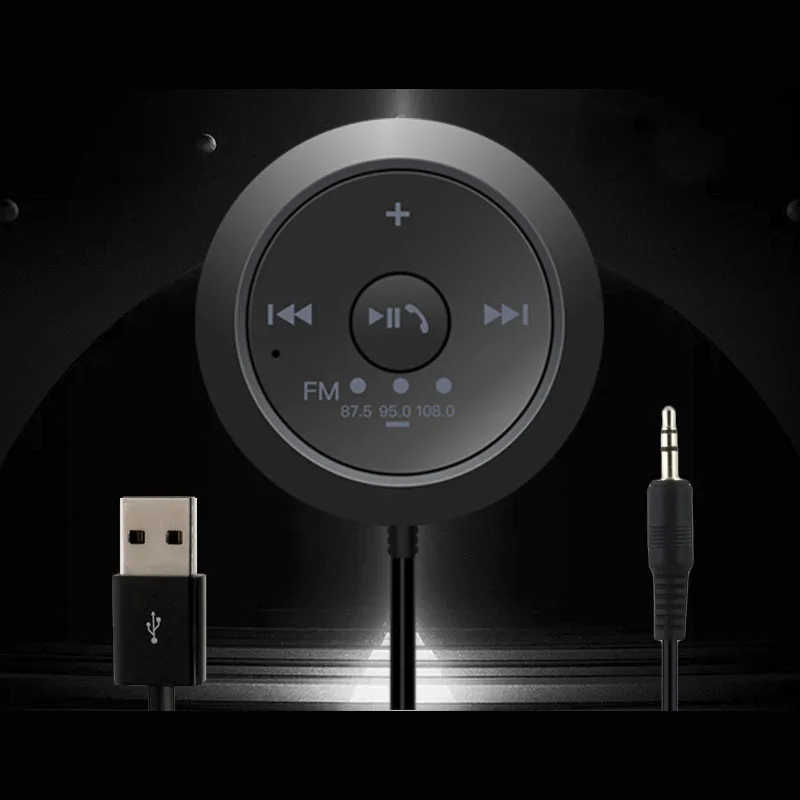 Новый AUX Bluetooth 5 0 беспроводной аудио приемник музыкальный адаптер 3 мм разъем USB