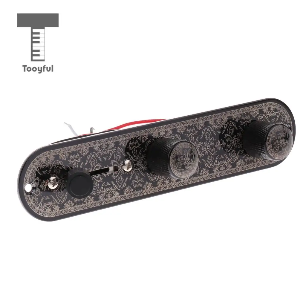 Tooyful 3 Way рычажный переключатель для гитары Prewired Управление пластина Telecaster