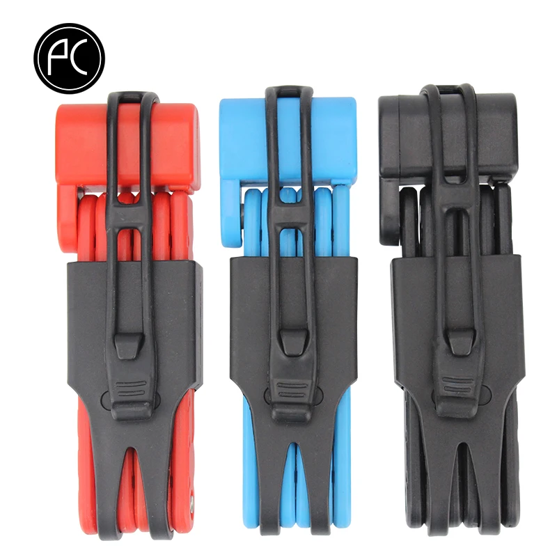 Велосипедный Замок pвелоспорт складной замок из нержавеющей стали