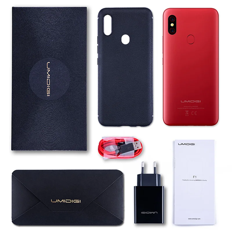 UMIDIGI F1 4G смартфон 6 3 дюймов Android 9 0 Helio P60 Octa Core 2 ГГц 4 Гб Оперативная память 128