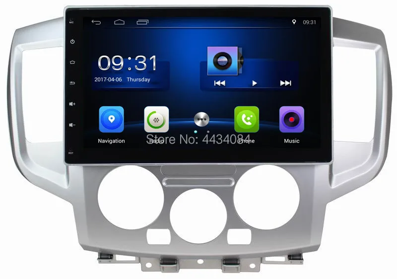 

Ouchuangbo car radio sat navigation systems for Nissan NV200 support USB wifi 1080P video 4*45 android 8.1 4 core swc