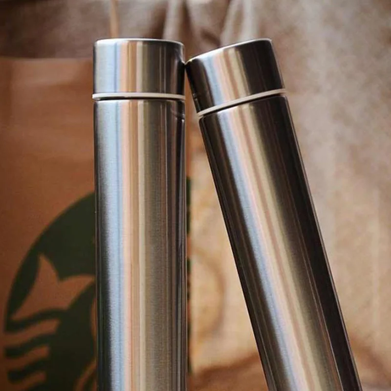 Thermos Mug Coffee Travel Stainless Steel Creative Ultra-Thin Home Outdoor Goddess | Дом и сад