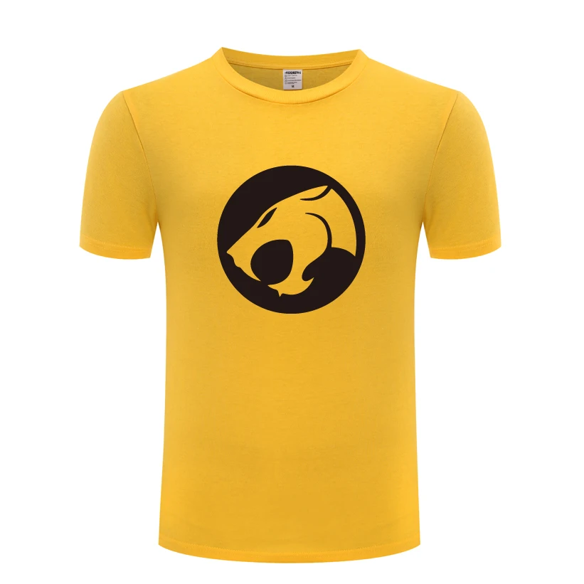 

Thundercats Anime Cartoon Men's T-Shirt T Shirt Men 2018 New Short Sleeve O Neck Cotton Casual Top Tee
