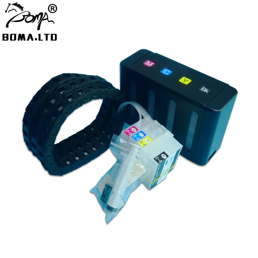 Sistema de Tinta a Granel com Chip Arc 711 T120 T520 Ciss 711xl Corrente para hp Designjet T125 T130 T525 T530 T530 24 Espaços Boma. Ltd. Cartuchos de tinta