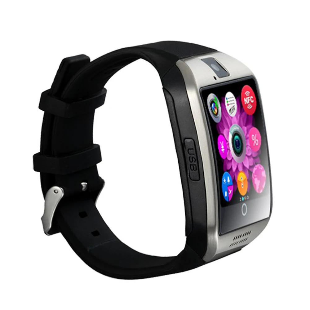 Vangas Q18 умный Шагомер часы с Сенсорный экран камеры Поддержка TF Bluetooth smartwatch для Android