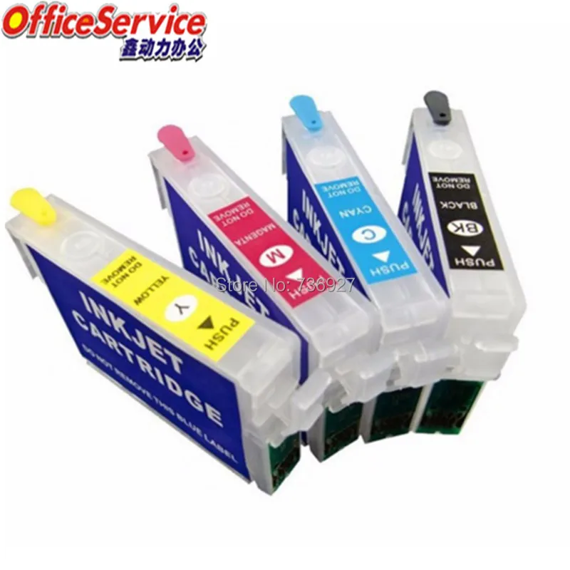 Картридж для принтера Epson T12 T22 TX120 TX129 TX235 NX125 NX130 NX230 NX420 NX430 TX320F|Чернильные