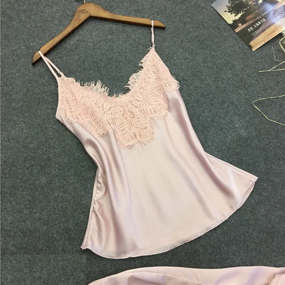 Новинка лета 2019 женский сексуальный кружевной топ без рукавов с V образным