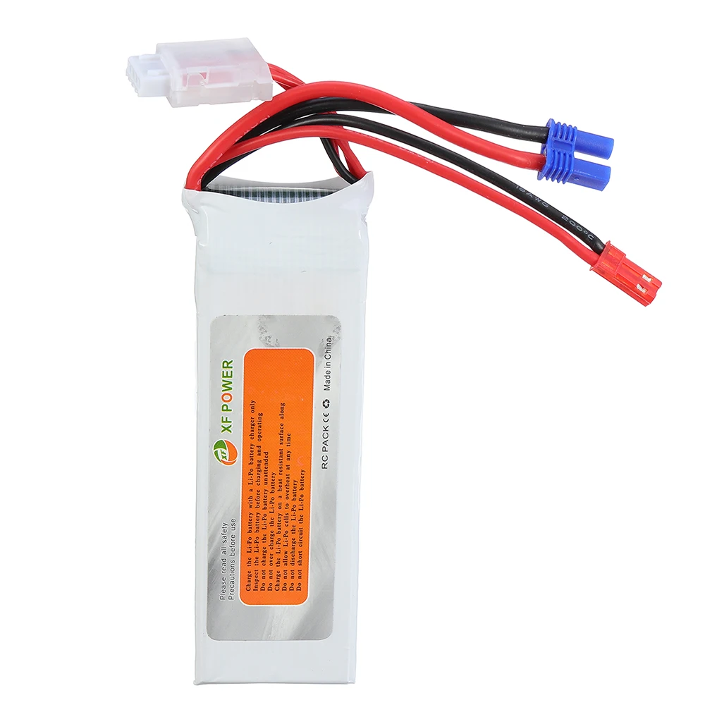 Lipo battery EC2 JST разъем для радиоуправляемой модели дрона квадрокоптера запасные