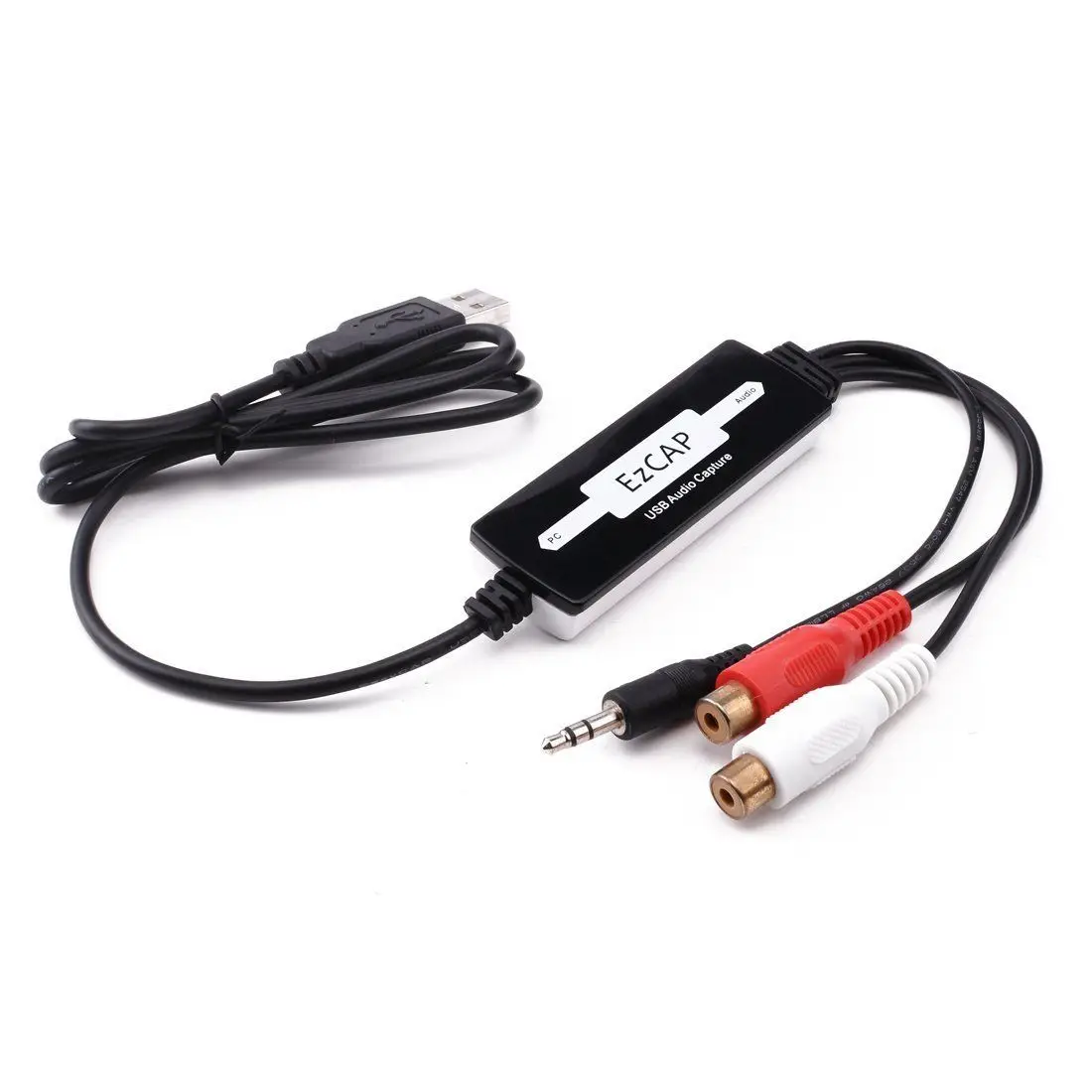 USB аудио захвата карты для виниловых кассетных лент в цифровой MP3 конвертер