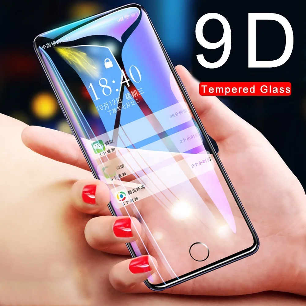 Пленка 9D закаленное защитное Стекло на Honor 8X Экран протектор для huawei P20 Lite Pro P Smart