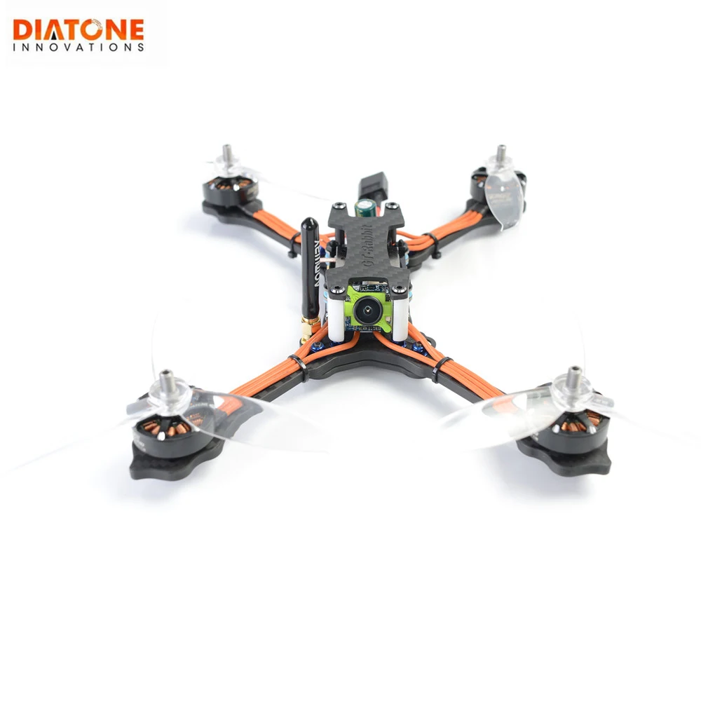 In Stock Diatone 2018 GT R530 Stretch X Integrated Arm Version 232mm F4 RC Drone OSD FPV Racer PNP F40 DShot600 4in1 ESC | Игрушки и