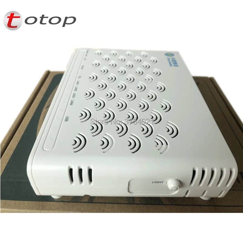Высококачественный ZTE ZXHN F623 GPON ONU с 1GE + 3FE 1 голосовым управлением USD WIFI английская