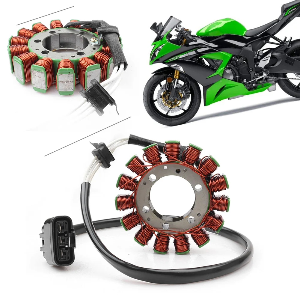 DC 12v мотоциклов Магнето двигателя статор генератора катушки для Kawasaki Ninja ZX6R ZX 6R 2009