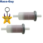 Топливный фильтр 38 дюйма 10 мм для Honda CBR900RR CBR600 HAWK 650 CBR 1000F 400 900 800 1200 1500 OEM 16900-MG8-003, 2 шт.