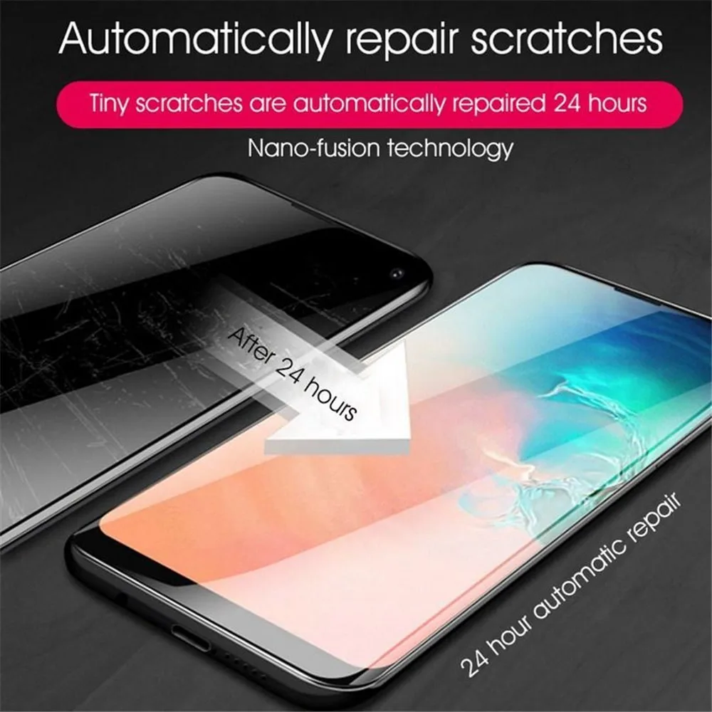 Гидрогелевая пленка для Samsung M 10 20 30 Защита экрана Galaxy A 40 50 60 70 80 90 2019 9D полное