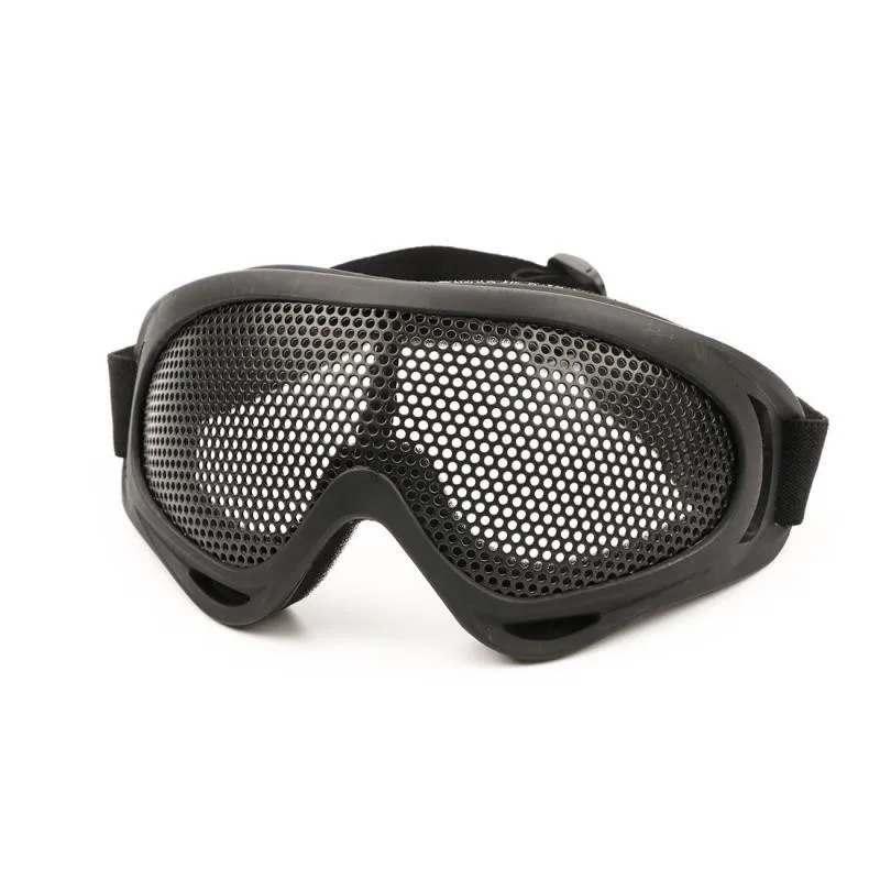 X400 съемные стальные сетчатые очки для охоты на открытом воздухе CS Airsoft Eye Peotect