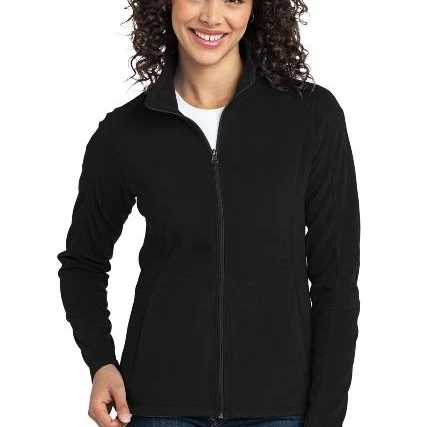 Port Authority L223 Ladies Microfleece Jacket Black - 3XL | Мужская одежда